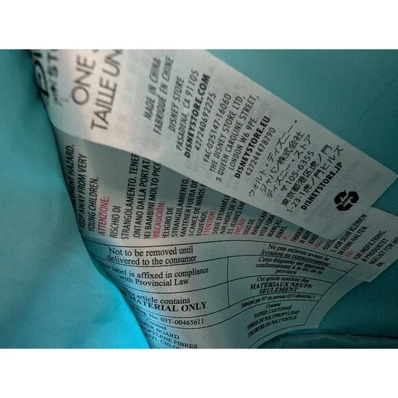 Disney Store Alice In Wonderland Tsum Tsum Crossbody Bag Blue Mini Purse - Picture 3 of 12